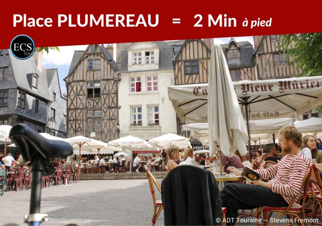 "L'Appart" Vieux Tours - Charme - Place Plumereau - Arrivee Autonome Luaran gambar